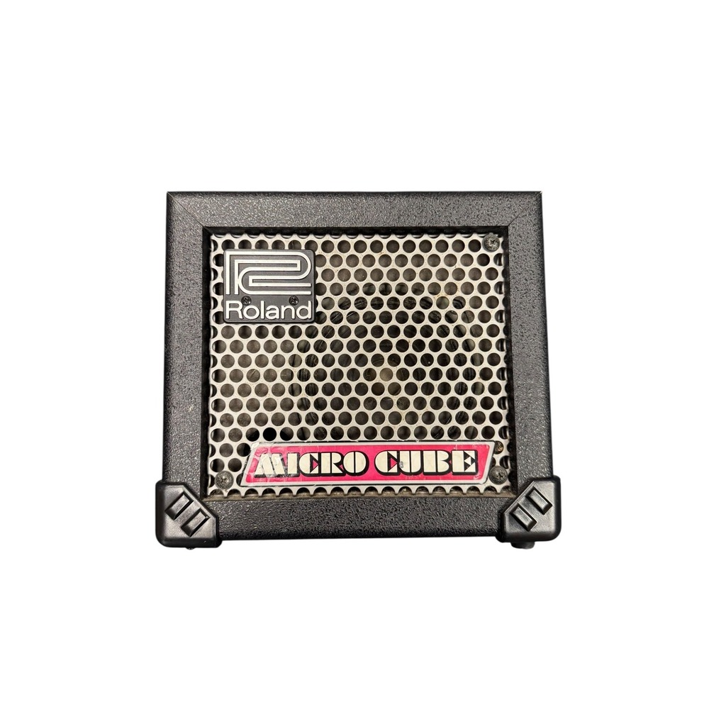 Roland Micro Cube Guitar Amplifier Unisex OS Black Good Portable Solid State